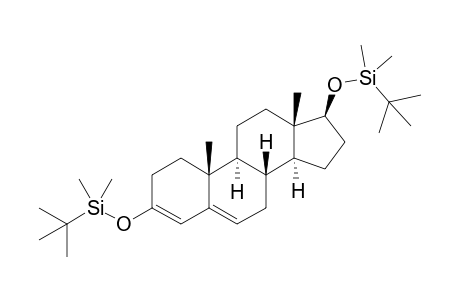 tert-butyl-[[(8R,9S,10R,13S,14S,17S)-3-[tert-butyl(dimethyl)silyl]oxy-10,13-dimethyl-2,7,8,9,11,12,14,15,16,17-decahydro-1H-cyclopenta[a]phenanthren-17-yl]oxy]dimethylsilane