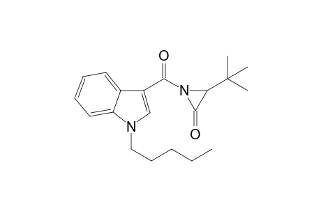 3-tert-Butyl-1-[(1-pentyl-1H-indol-3-yl)carbonyl]aziridin-2-one