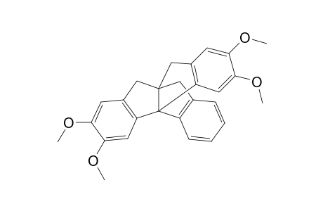 2,3,13,14-Tetramethoxy-9H,10H-4b,9a-([1,2]benzenomethano)indeno[1,2-a]-indene