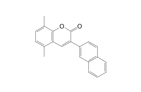 5,8-Dimethyl-3-(naphthalene-2-yl)-2H-chromen-2-one