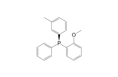 (S)-(-)-(2-Methoxyphenyl)(phenyl)(3-tolyl)phosphane