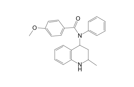 4-Methoxy-N-(2-methyl-1,2,3,4-tetrahydro-4-quinolinyl)-N-phenylbenzamide