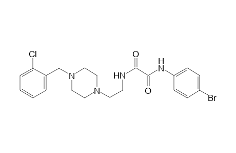 N'-(4-bromophenyl)-N-[2-[4-(2-chlorobenzyl)piperazino]ethyl]oxamide