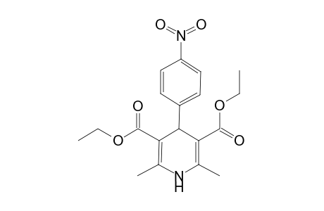 2,6-Dimethyl-4-(4-nitrophenyl)-1,4-dihydropyridine-3,5-dicarboxylic acid diethyl ester