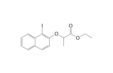 Ethyl 2-[(1-iodo-2-naphthyl)oxy]propanoate