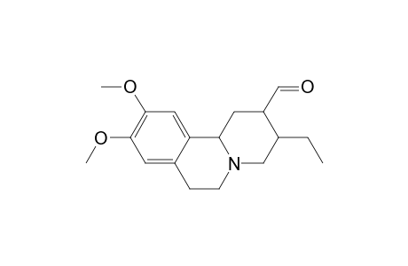 3-Ethyl-9,10-dimethoxy-2,3,4,6,7,11b-hexahydro-1H-benzo[a]quinolizine-2-carbaldehyde