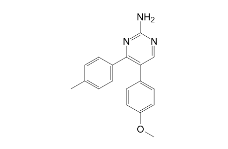 5-(4-Methoxyphenyl)-4-(4-methylphenyl)pyrimidin-2-amine