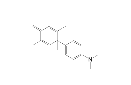 6-(4'-(Dimethylamino)phenyl)-3-methylene-1,2,4,5,6-pentamethylcyclohexadiene