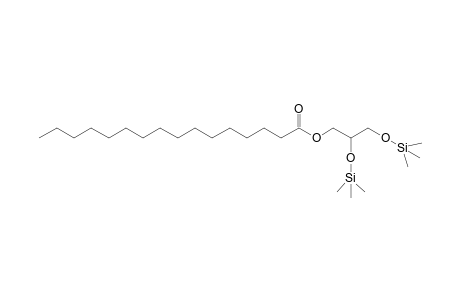 Hexadecanoic acid, 2,3-bis[(trimethylsilyl)oxy]propyl ester