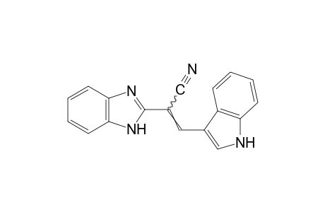 alpha-[(indol-3-yl)methylene]-2-benzimidazoleacetonitrile