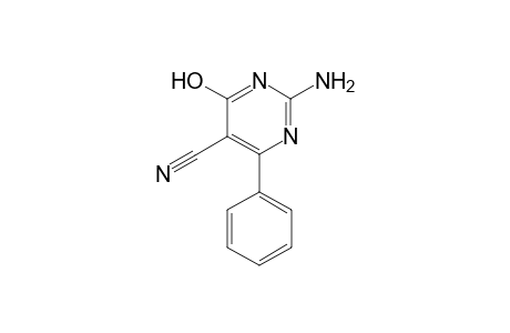 2-Amino-4-hydroxy-6-phenylpyrimidine-5-carbonitrile