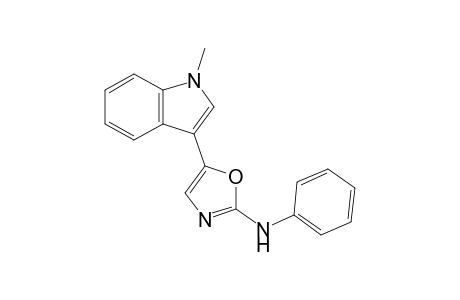 1-Methyl-3-[2-(phenylamino)-1,3-oxazol-5-yl]indole