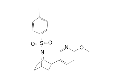 exo-2-(2-Methoxy-5-pyridyl)-7-(p-toluenesulfonyl)-7-azabicyclo[2.2.1]heptane