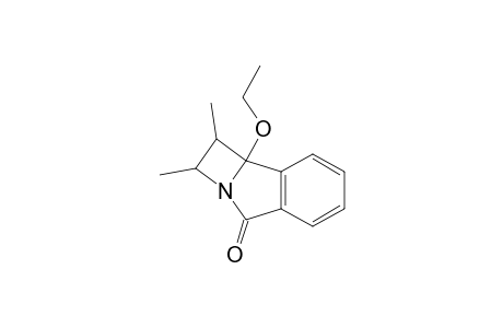 Azeto[2,1-a]isoindol-4(2H)-one, 8b-ethoxy-1,8b-dihydro-1,2-dimethyl-