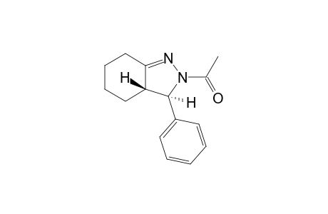 1-[(3R,3aS)-3-phenyl-3,3a,4,5,6,7-hexahydroindazol-2-yl]ethanone