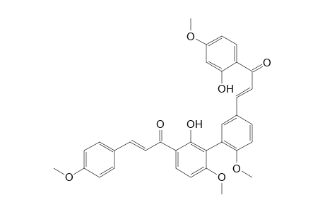 2',2'''-dihydroxy-4,4',4'',4'''-tetramethoxy[3',5'']bichalcone