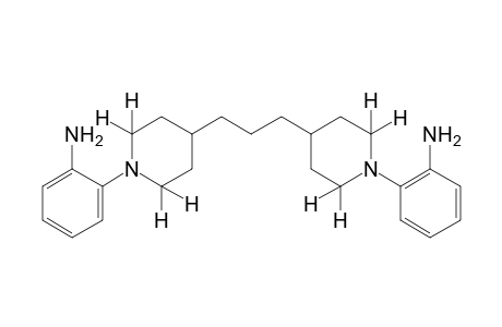 4,4'-Trimethylenebis[1-(o-aminophenyl)piperidine]