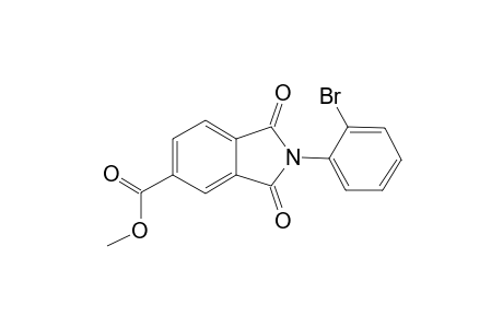 Isoindole-5-carboxylic acid, 1,3-dihydro-2-(2-bromophenyl)-1,3-dioxo-, methyl ester