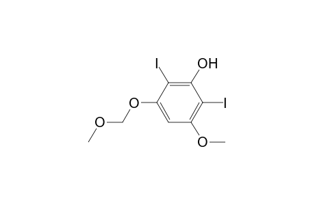 2,6-Diiodo-3-methoxy-5-(methoxymethoxy) phenol