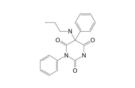 1,5-Diphenyl-5-propylaminobarbituric-acid