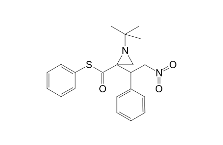 rac-S-Phenyl 1-(t-butyl)-2-(2-nitro-1-phenylethyl)aziridine-2-carbothioate