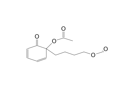 2,4-CYCLOHEXADIEN-1-ONE, 6-(ACETYLOXY)-6-[4-(FORMYLOXY)BUTYL]-