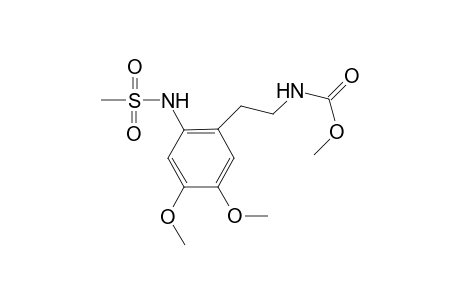 Carbamic acid, [2-[4,5-dimethoxy-2-[(methylsulfonyl)amino]phenyl]ethyl]-, methyl ester
