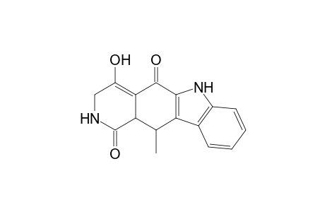 4-Hydroxy-11-methyl-1,2,3,5,11,11a-hexahydro-6H-pyrido[4,3-b]carbazole-1,5-dione