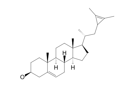 23,28-Cyclo-26,27-dinorstigmast-5,23-dien-3.beta.-ol