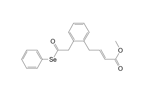 Methyl 4-[2-[2-Oxo-2-(penylseleno)ethyl]phenyl]-2-butenoate