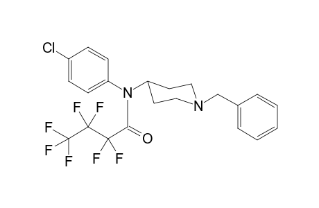 2,2,3,3,4,4,4-Heptafluoro-N-(1-benzylpiperidin-4-yl)-N-(4-chlorophenyl)butanamide