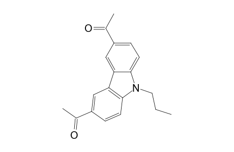 3,6-Diacetyl-9-H-propylcarbazole