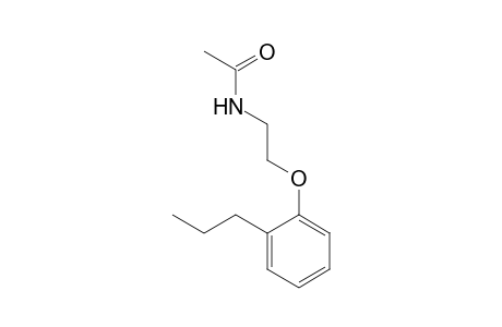 acetamide, N-[2-(2-propylphenoxy)ethyl]-