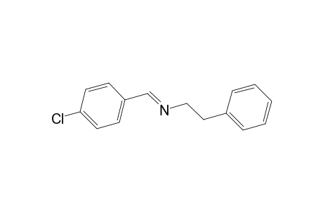 Phenethylamine,N-(p-Chlorobenzylidene)