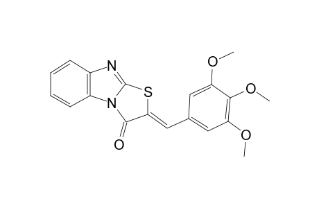 thiazolo[3,2-a]benzimidazol-3(2H)-one, 2-[(3,4,5-trimethoxyphenyl)methylene]-, (2Z)-