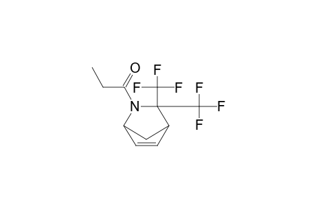 2-Propionyl-3,3-bis(trifluoromethyl)-2-azabicyclo[2.2.1]hept-5-ene