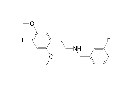 2-(4-Iodo-2,5-dimethoxyphenyl)-N-(3-fluorobenzyl)ethanamine