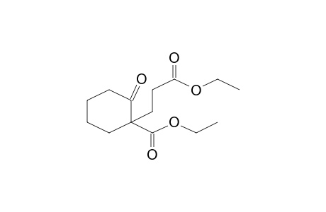 1-(2-Ethoxycarbonyl-ethyl)-2-oxocyclohexanecarboxylic acid, ethyl ester