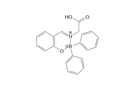 N-{o-[(diphenylboryl)oxy]benzylidene}glycine