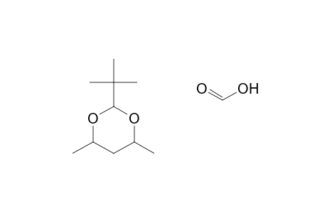 1,3-DIOXANE-5-CARBOXYLIC ACID, 2-(1,1-DIMETHYLETHYL)-4,6-DIMETHYL-, (2alpha,4alpha,5beta,6alpha)-