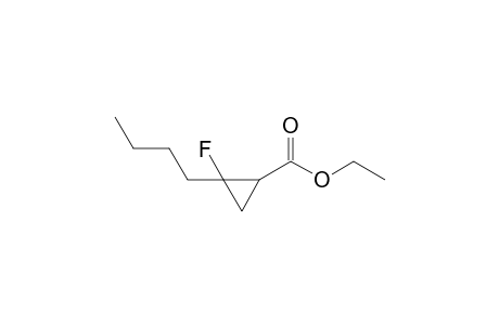 Ethyl 2-butyl-2-fluorocyclopropanecarboxylate
