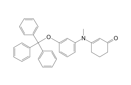 3-(N-METHYL-3'-TRIPHENYLMETHYLOXYANILINO)-CYCLOHEX-2-EN-1-ONE