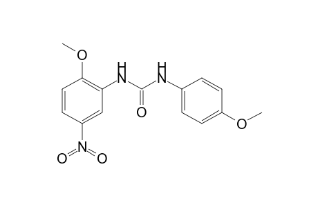 Urea, 1-(2-methoxy-5-nitrophenyl)-3-(4-methoxyphenyl)-