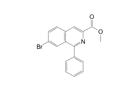 Methyl 7-bromo-1-phenylisoquinoline-3-carboxylate