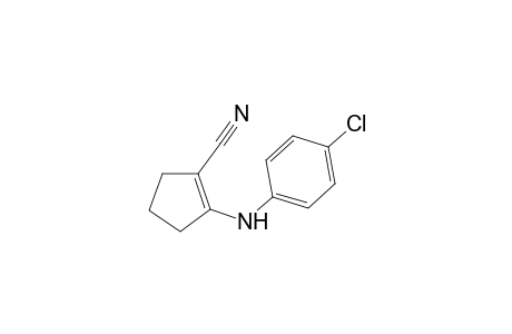 2-(4-Chloroanilino)-1-cyclopentene-1-carbonitrile