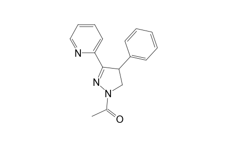 2-(1-Acetyl-4-phenyl-4,5-dihydro-1H-pyrazol-3-yl)pyridine