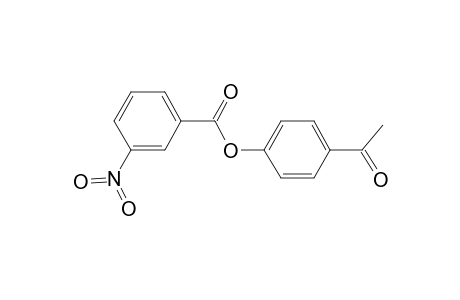 4-Acetylphenyl 3-nitrobenzoate