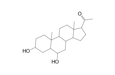 3,6-Dihydroxypregnan-20-one