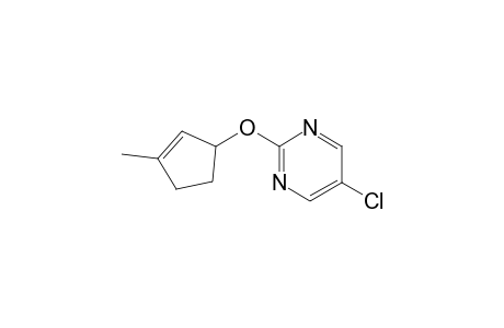 5-Chloro-2-(3'-methyl- 2'-cyclopentenyloxy)pyrimidine