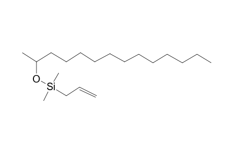 2-(Dimethyl(prop-2-enyl)silyloxy)tetradecane